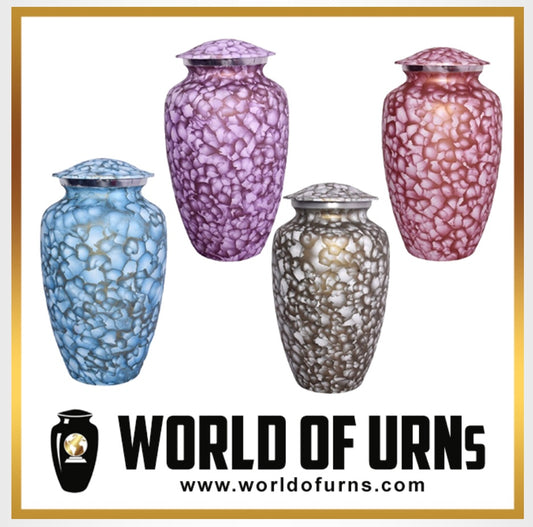 Motif Cloud Urn