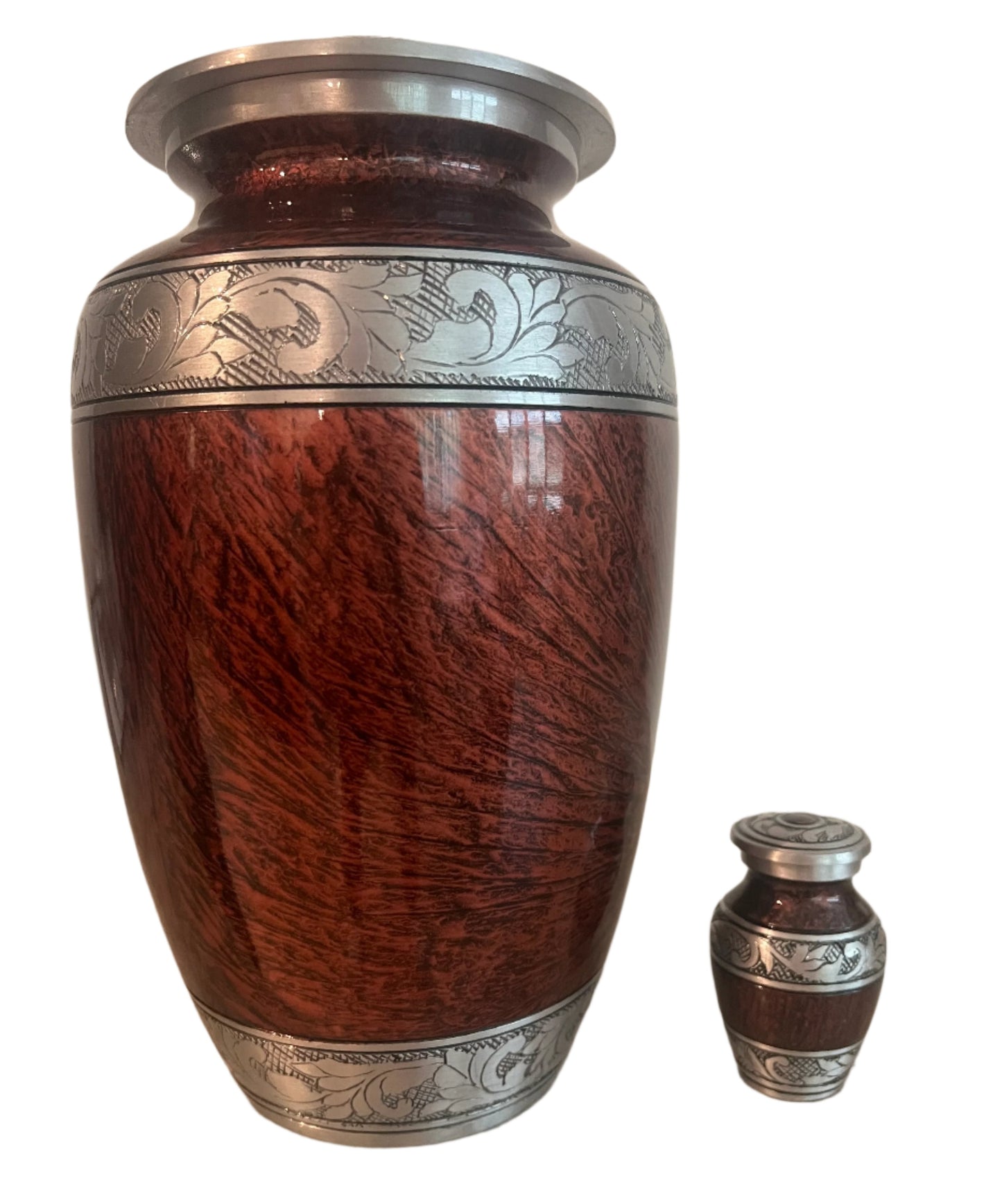 Straw Urn Brown